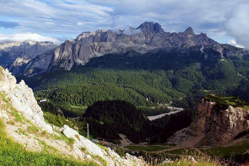 Výprava do Dolomit.