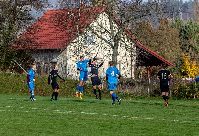 I. A třída - 15. kolo: Železnice - Stěžery 2:0