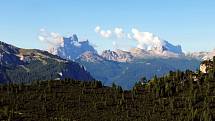 Výprava do Dolomit.