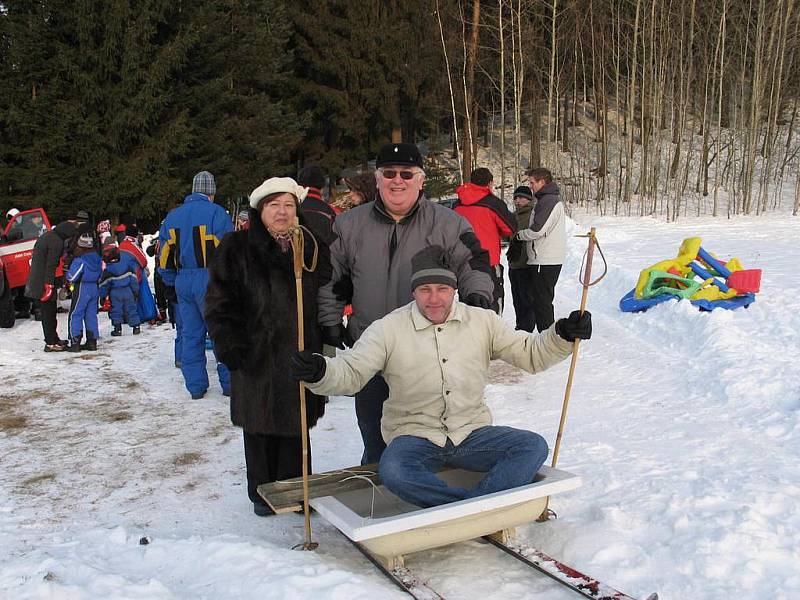 Krakonošova jízda na čemkoliv v Čisté u Horek.