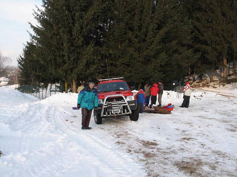 Krakonošova jízda na čemkoliv v Čisté u Horek.