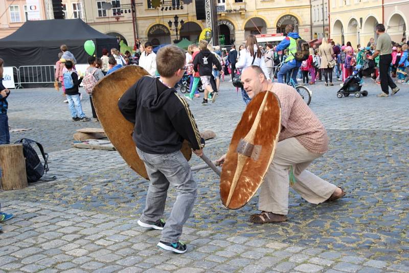 Z jičínského pohádkového festivalu.