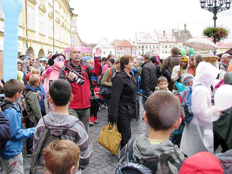 Průvod na festivalu Jičín - město pohádky.