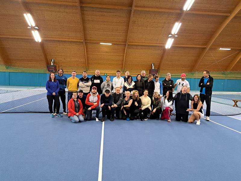 Turnaj Smíšená čtyřhra se konal v sobotu 28.ledna 2023 v českolipské tenisové hale.