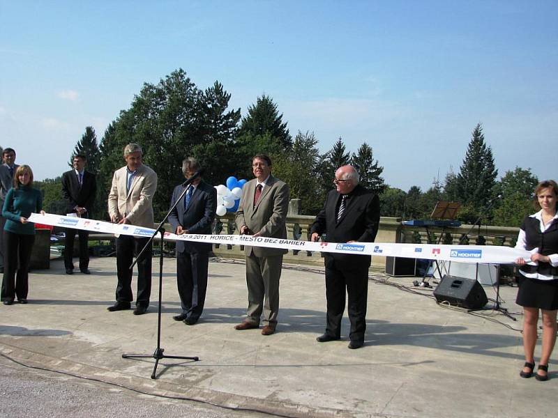 Slavnostní zakončení projektu Hořice - město bez bariér.