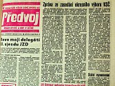 Stránky Předvoje z listopadu 1989. 