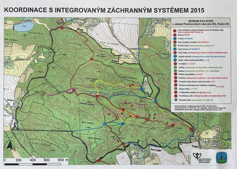 Policisté z Jičína a Sobotky se spolu se strážci zaměří na dodržování bezpečnostních pravidel a ohleduplné chování v přírodní rezervaci Prachovských skal.