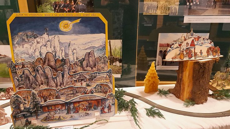 Výstava betlémů v Muzeu přírody Český ráj v Prachově.