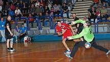 Utkání HBC Ronal Jičín – Handball KP Brno.