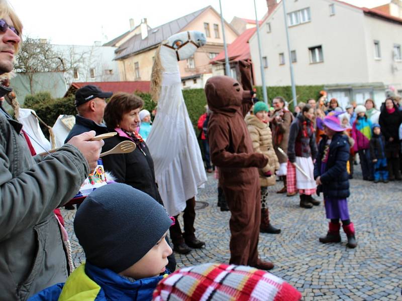 Masopustní oslavy v Nové Pace.