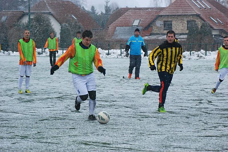 Fotbalové utkání SK Jičín – SK Luštěnice.