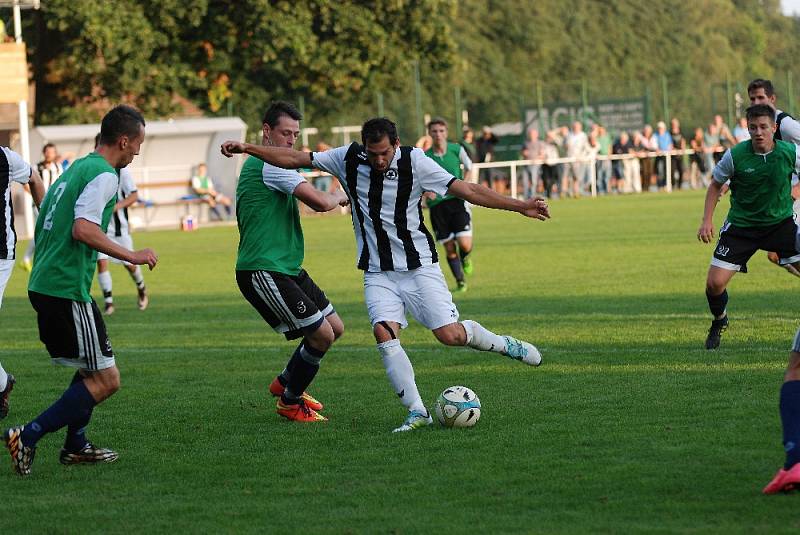 Krajský fotbal Lázně Bělohrad - Jičín.