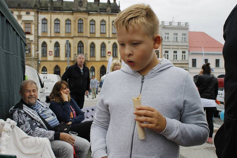 Na Slavnostech Hořických trubiček mlsali malí i velcí.