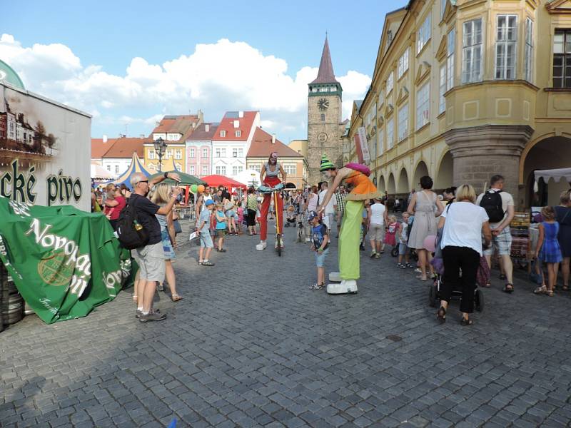 Sobota na pohádkovém festivalu.