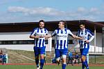 Z duelu krajského přeboru Jičín - Chlumec nad Cidlinou (4:0).