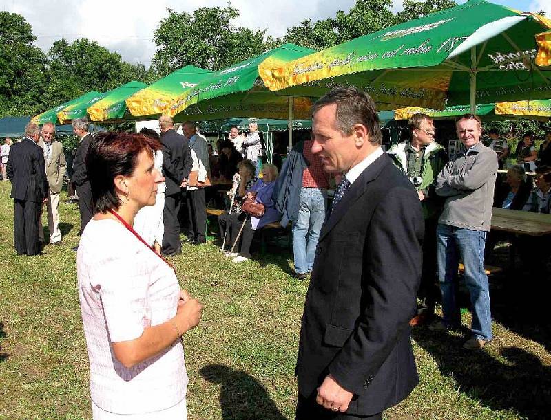 Eliška Formanová a Jiří Čunek.