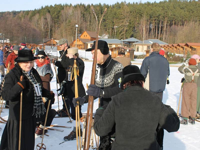 Peckovští lyžníci.