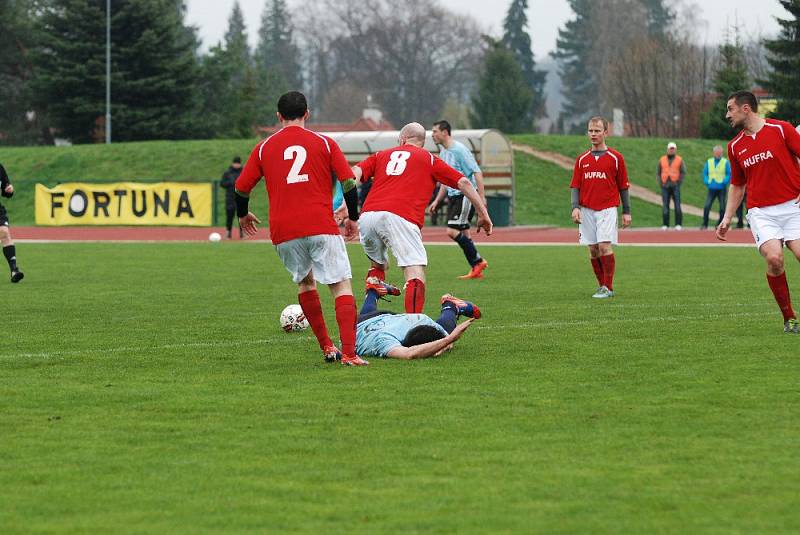 Utkání SK Jičín – Sokol Provodov.