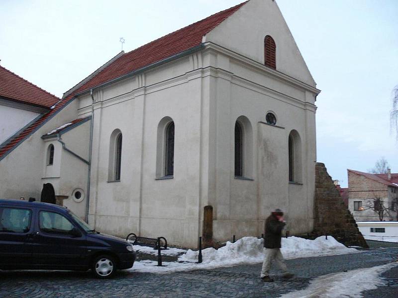 Jičínská synagoga.