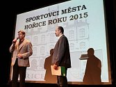 Oceňování nejlepších sportovců Hořic za rok 2015.