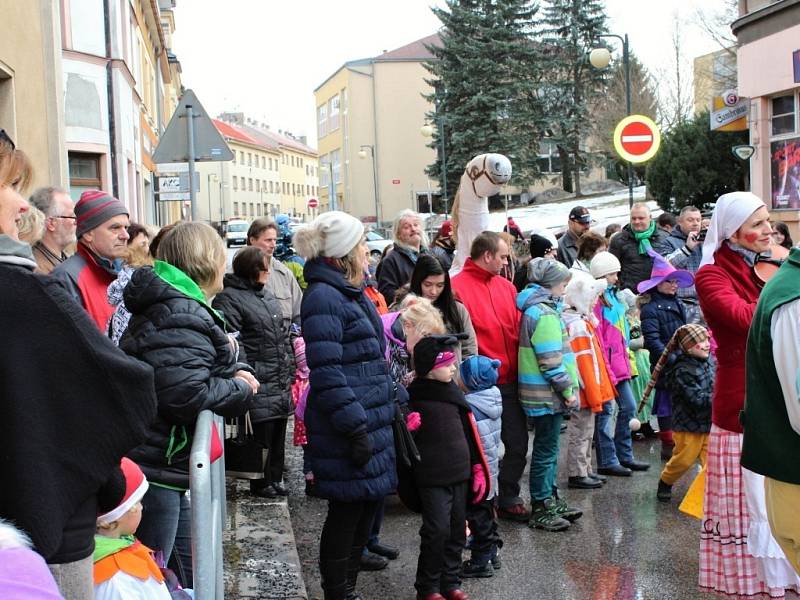 Masopustní oslavy v Nové Pace.