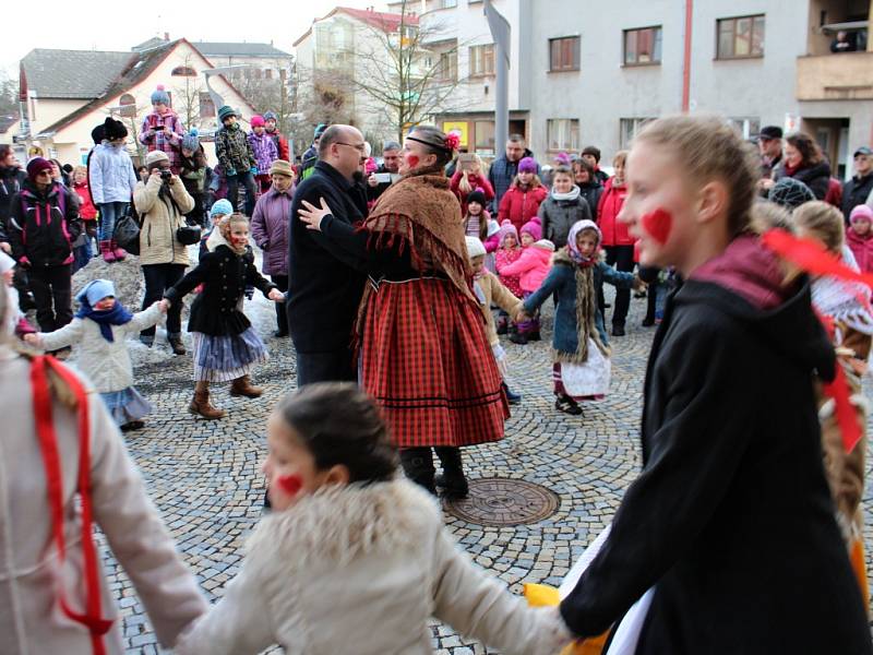 Masopustní oslavy v Nové Pace.