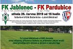 Ligový fotbal v Bělohradě, Jablonec vyzve Pardubice!