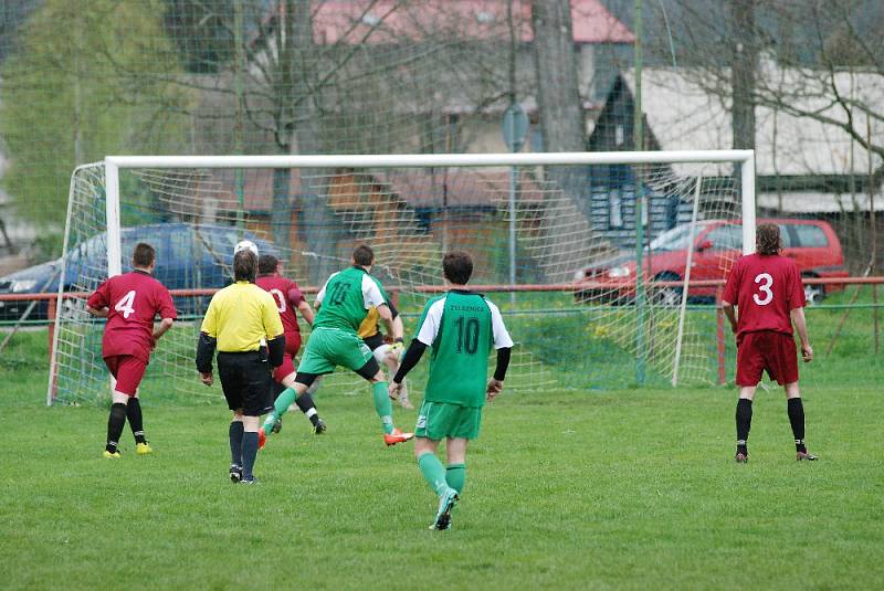 Utkání FC VTJ Milíčeves – TJ Sokol Železnice.