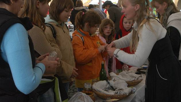 Tvůrčí činnost během jičínského festivalu.