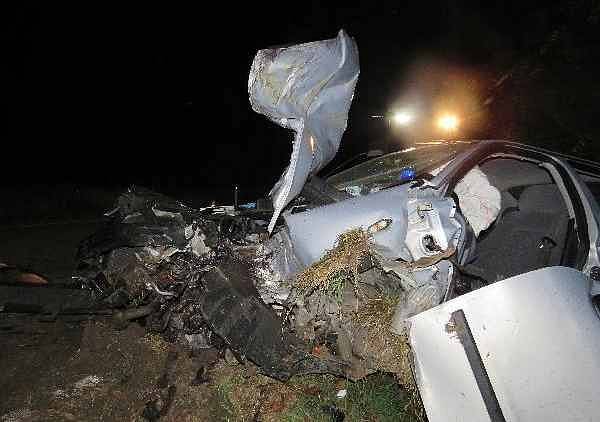 To, že mladík překročil povolenou rychlost, dokazuje i ručička na tachometru, která se po nárazu zastavila na 120 km/h.