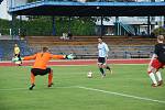 Utkání SK Jičín - FC Slavia Hradec Králové.