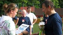 Fotbal hořických radních s klubem Pohoda.