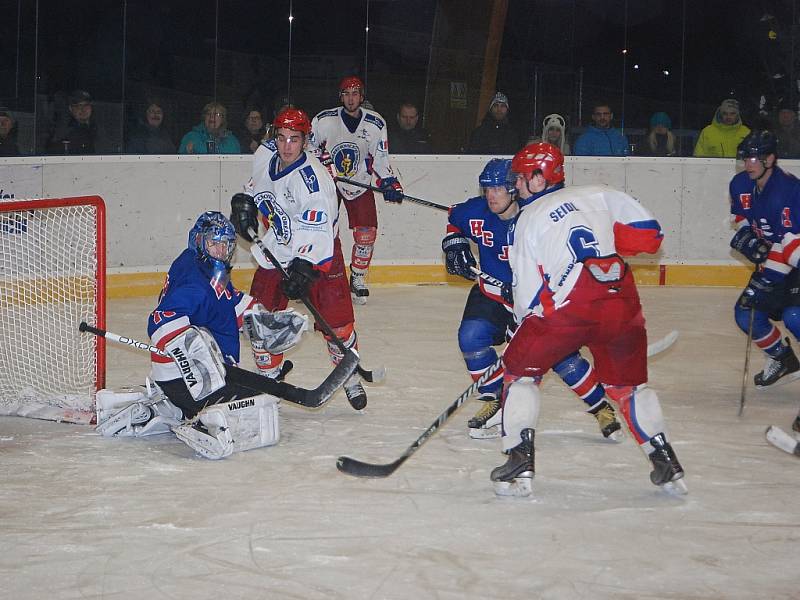 Hokejové utkání HC Jičín – SK Třebechovice p.O.