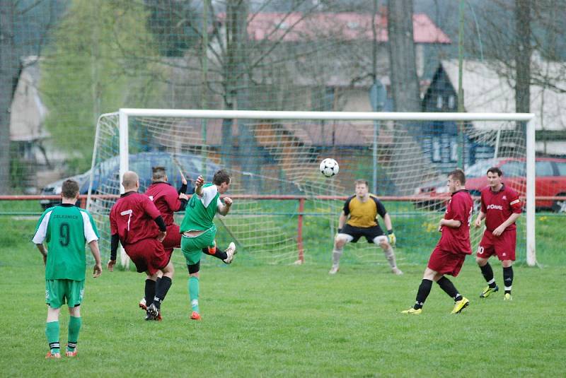 Utkání FC VTJ Milíčeves – TJ Sokol Železnice.