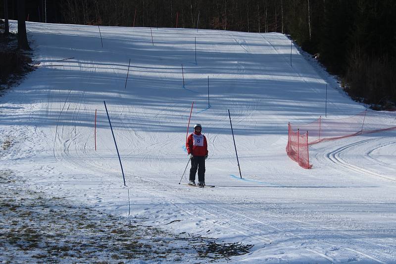 Osmých zimních sportovních her seniorů v Nové Pace se zúčastnil rekordní počet účastníků, z celého kraje se jich sjelo do Ski areálu Máchovka 233.