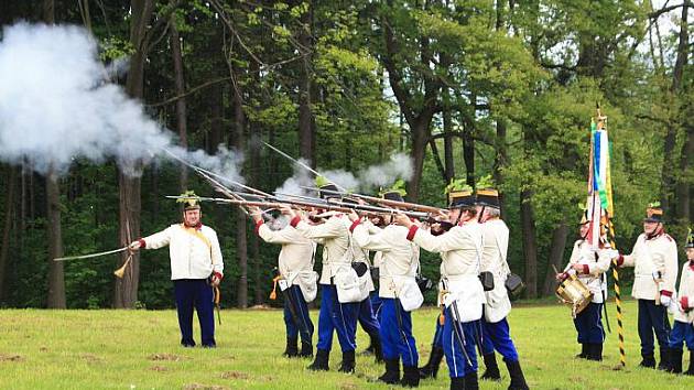 Vzpomínka na bitvu v Prachovském sedle roku 1866.