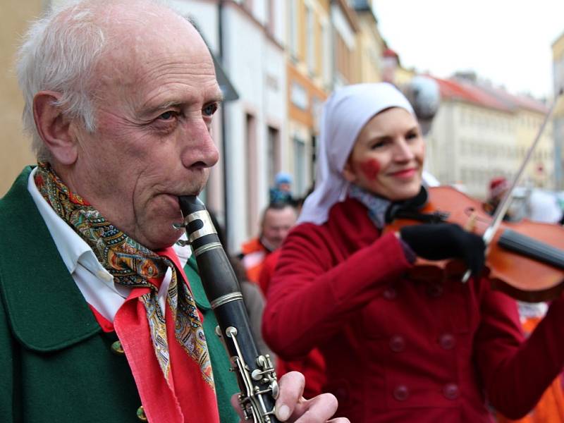 Masopustní oslavy v Nové Pace.