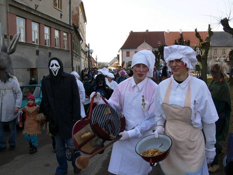 V Železnici také slavili dobu masopustu.