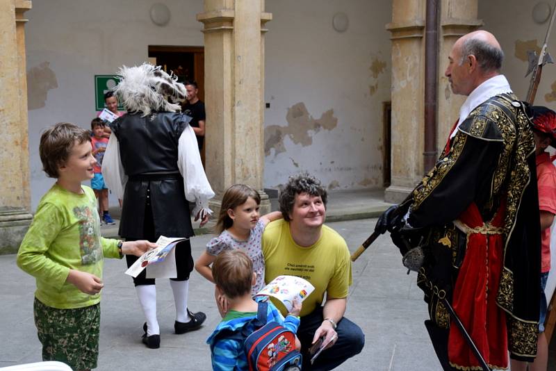 Na zámku úřaduje vždy v pondělí vévoda Albrecht