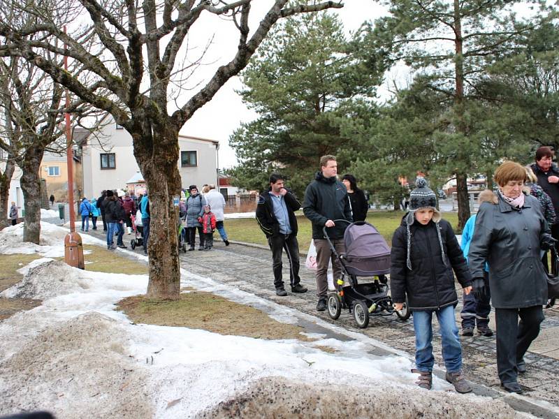 Masopustní oslavy v Nové Pace.