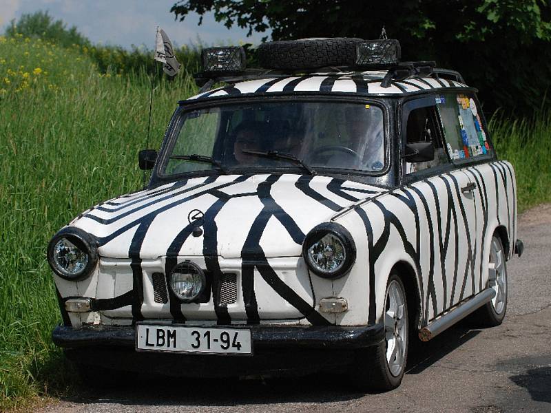 Setkání majitelů a příznivců značky Trabant.