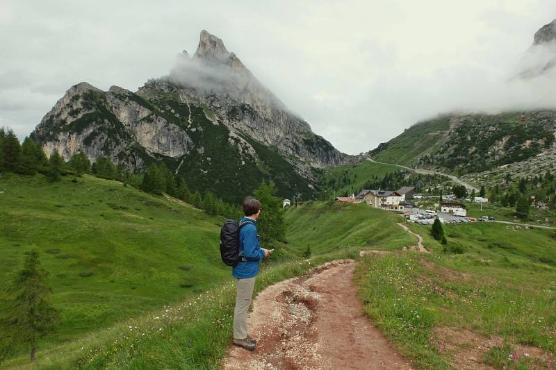 Výprava do Dolomit.