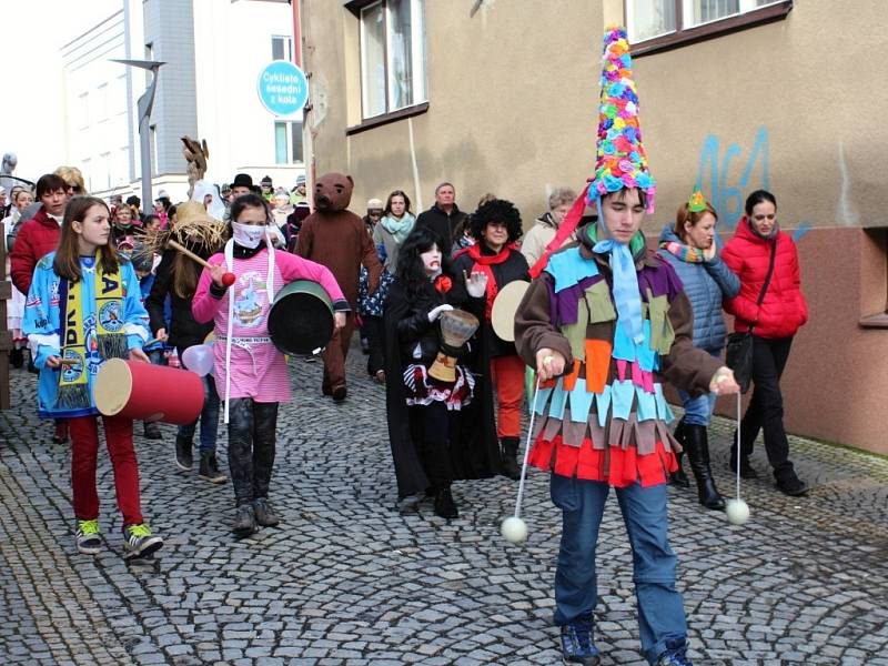 Masopustní oslavy v Nové Pace.