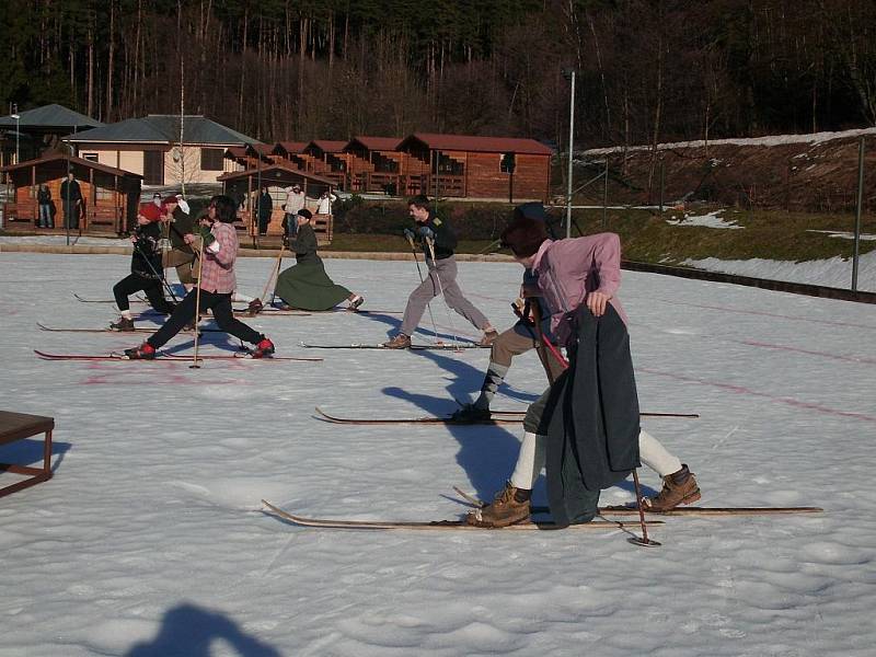 Peckovské historické lyžování.