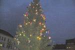 Rozsvěcení vánočního stromu v Jičíně.