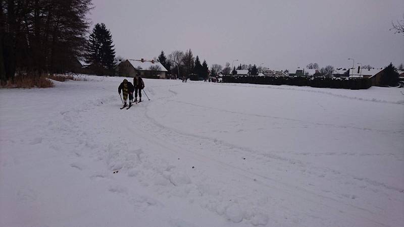 Růžičkův Skimemoriál v Bílsku u Hořic.