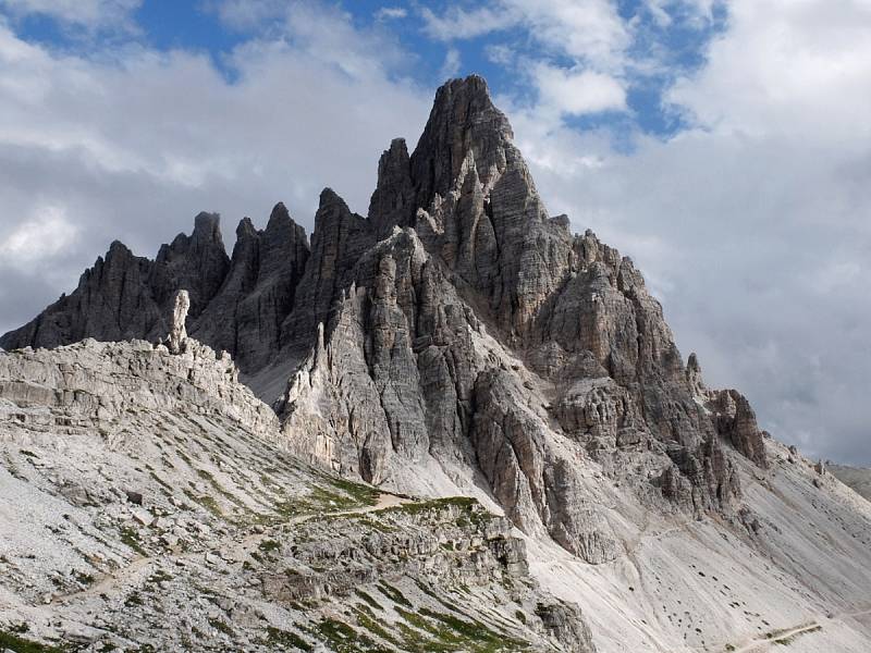 Výprava do Dolomit.