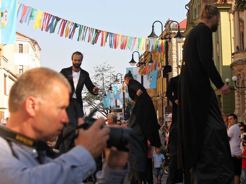 Zahájení pohádkového festivalu.