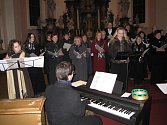 Koncert sboru Smetana v jičínském kostele u sv. Jakuba.