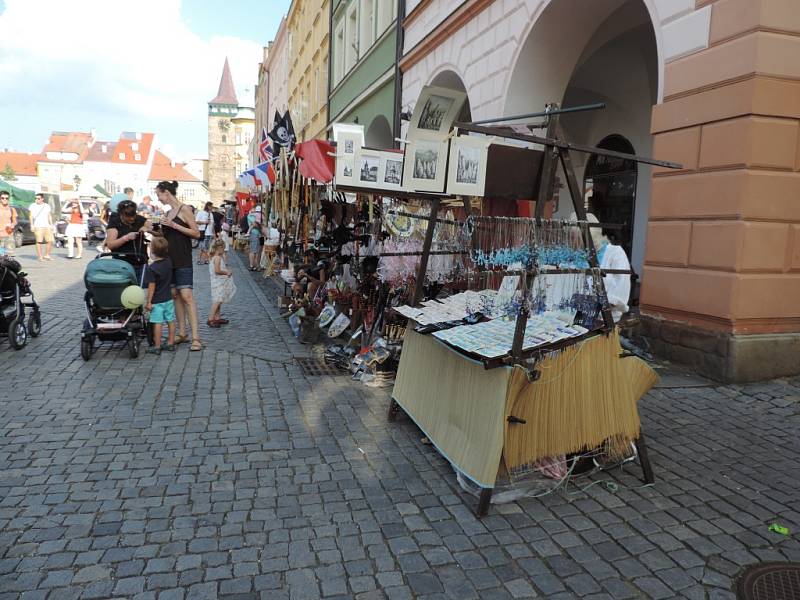 Sobota na pohádkovém festivalu.